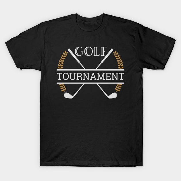 Golf Tournament - Dark T-Shirt by JamesM